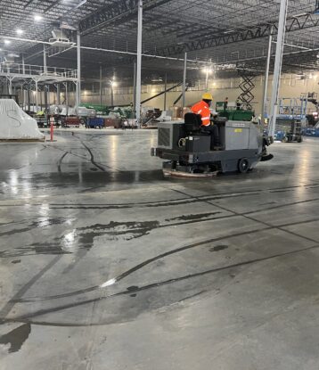 Warehouse Floor Scrubbing San Diego