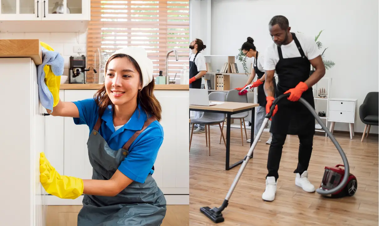 San Diego Janitorial vs Cleaning