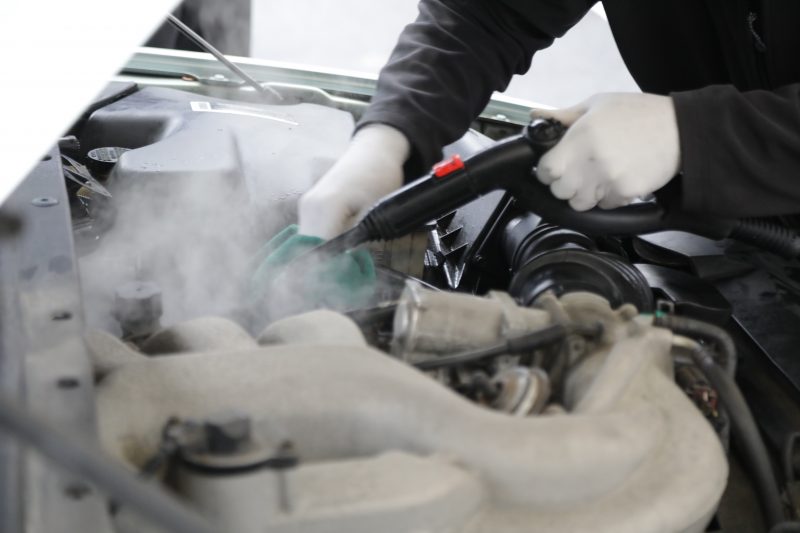 Auto Dealership Bay Degreasing
